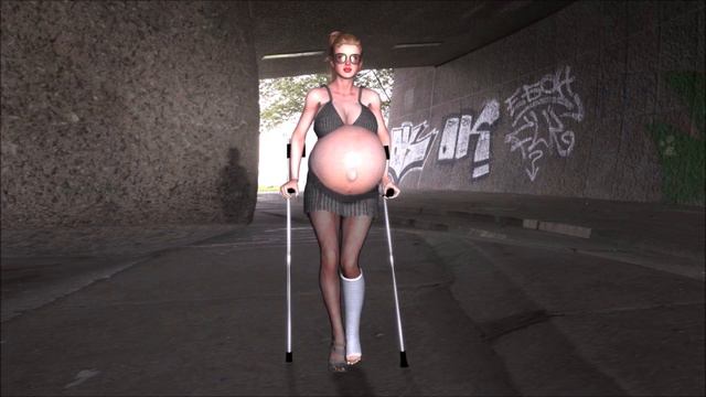 40 Weeks Pregnant With A Broken leg смотреть онлайн