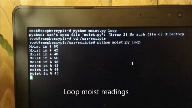 Raspberry Pi soil moist sensing with DIY sensor and watering 2 смотреть онлайн