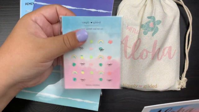 Simply Gilded June Sub Unboxing | Aloha
