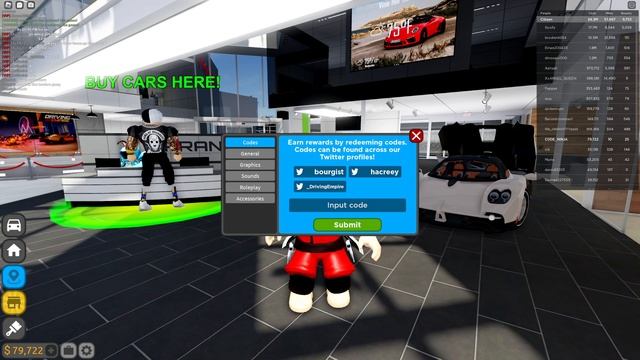 UPDATE! Driving Empire Codes Gamepass & Event Codes 2023 in Roblox смотреть онлайн