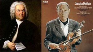 *****И.С.Бах. Чакона для скрипки соло из партиты №2 ре минор соч.1004. Играет Яша Хейфец.