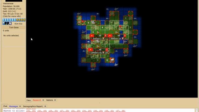 Largepoxing in a Island game Freeciv 2.2 2/12 смотреть онлайн