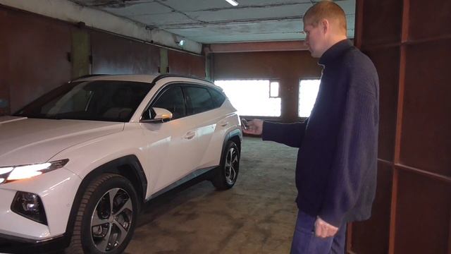 Tucson NX с штатным автозапуском + Autolis Mobile S Автоматическое отключение Start Stop смотреть онлайн