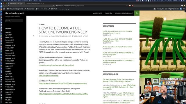The "So You Want to Be a Full Stack Network Engineer" Short Take смотреть онлайн