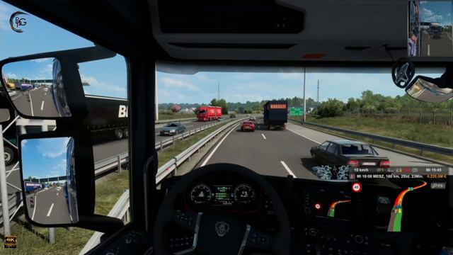 Euro Truck Simulator 2 (1.48.5.72s) (ETS2) - Wenn Du schlafen möchtest, man Dich aber nicht lässt 🥱 смотреть онлайн