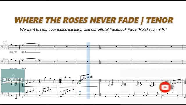 Where the Roses Never Fade | Tenor | Piano смотреть онлайн