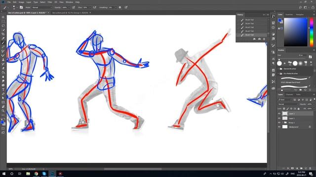 How to draw Line of action смотреть онлайн