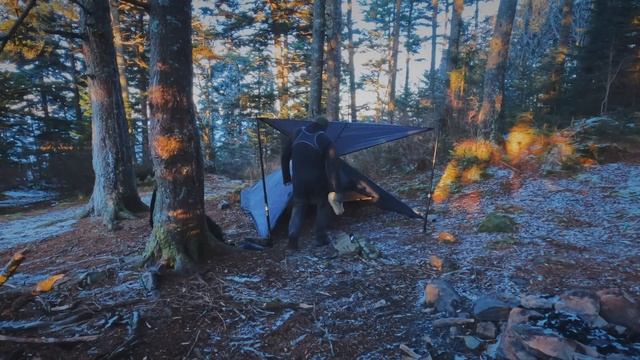 This Tent Has Impressed Me! OneTigris Tetra Tipi Tent Smaller Version - First Look and Preview смотреть онлайн