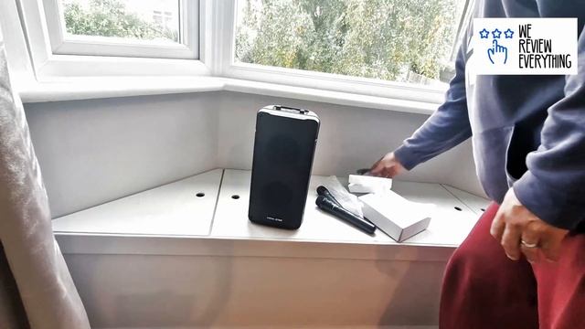 Vocal-star VS-355BT karaoke machine and bluetooth speaker. Box Opening, first look and review смотреть онлайн