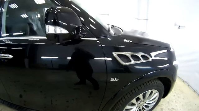 Шумоизоляция, Алькантара, Защитная пленка Infiniti QX80 смотреть онлайн