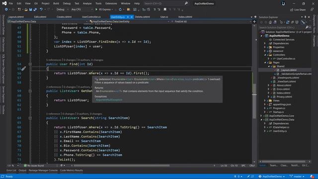 35. الاخطاء المتوقعة من عمليات البيانات ASP.NET Core | Data Helper Exception смотреть онлайн