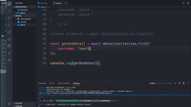 Deno MongoDB Tutorial (Basic Setup, CRUD Operations) смотреть онлайн