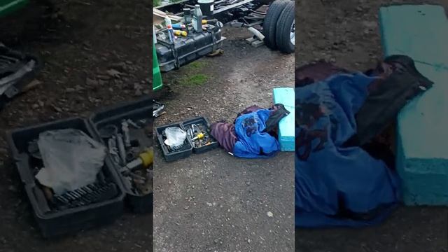 Поставил новую коробку, моховик сцепление Старко. смотреть онлайн