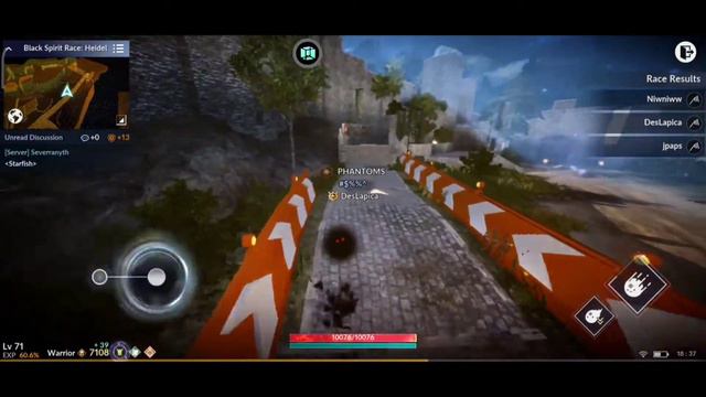 Black Desert M / Black Spirit Race TRICK!! смотреть онлайн