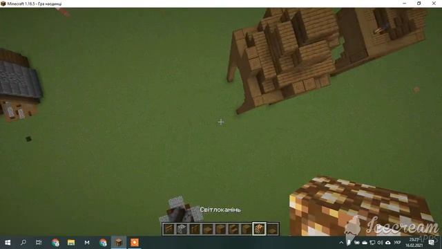 Постройка деревянного многоярусного потолка в Minecraft смотреть онлайн