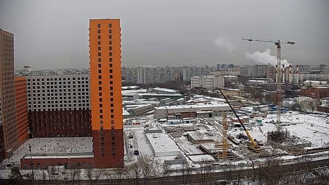 ПИК Кольская 8 ( камера 2 ) таймлапс с 07-01-2023 по 13-01-2023 смотреть онлайн