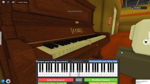 Roblox Home - Undertale piano sheets (tutorial)