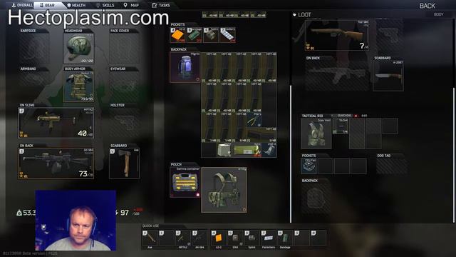 Escape from Tarkov by Hectoplasim HK MP7A2 Submachinegun try outs Interchange Map смотреть онлайн