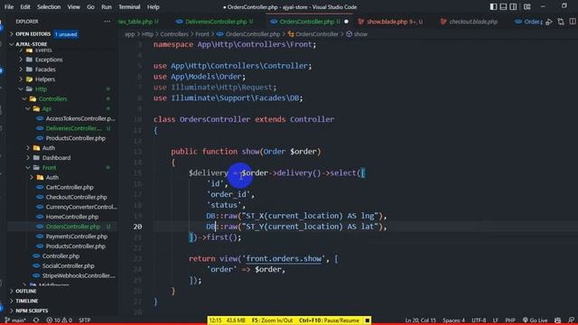 20 - Order Delivery Live Tracking: Google Maps смотреть онлайн
