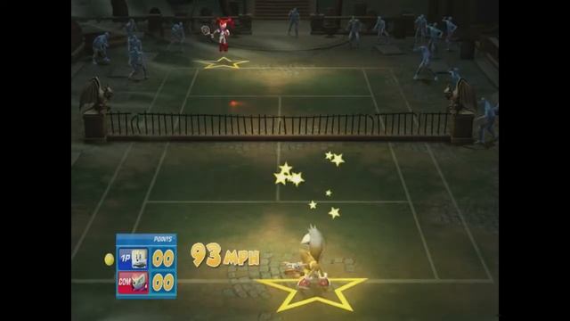 Sega Superstars tennis Single Tournament Tails смотреть онлайн