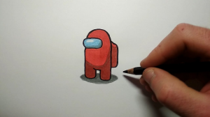 Как нарисовать Амонг Ас