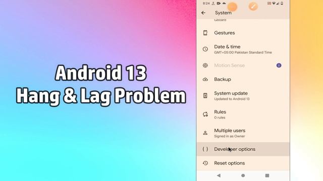 How to Fix Hang & Lag Problem Android 13 || Fix Android 13 Hanging issue смотреть онлайн