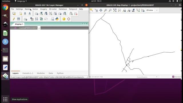 Introduction to GRASS GIS and doing projections, transformations, and GPS data importing смотреть онлайн