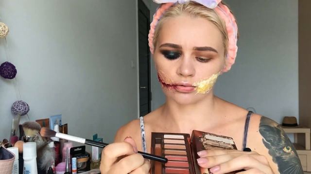 Макияж на ХЕЛЛОУИН! Halloween MakeUp Tutorial смотреть онлайн