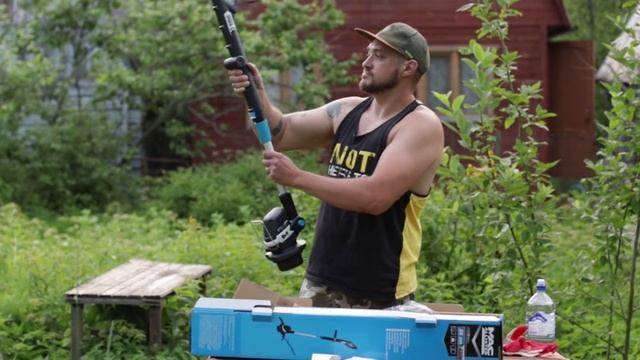 Самый дешевый электрический триммер из CASTORAMA. Электрокоса MAC ALLISTER MGTP430