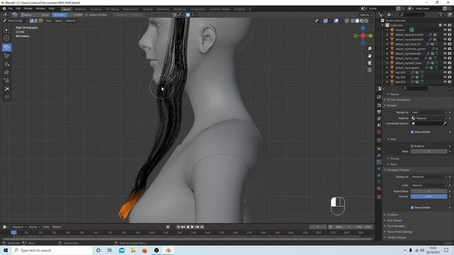 Blender 2.93 Tutorial: How To Make Realistic Looking Hair. смотреть онлайн