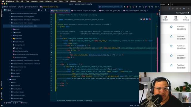 Building a WooCommerce Subscriptions Add-On LIVE ? Part 1 смотреть онлайн