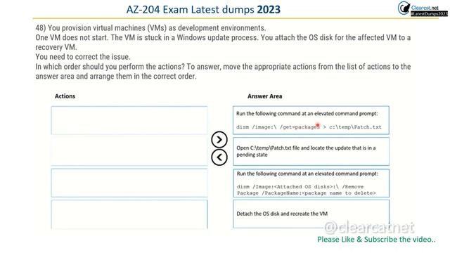 AZ-204 Exam Dumps - 91 Questions Answers to pass Az-204 exam to Microsoft Azure Developer Associat смотреть онлайн