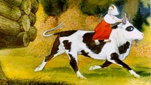 Бычок - черный бочок, белые копытца