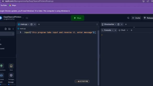 How to reverse string at python смотреть онлайн