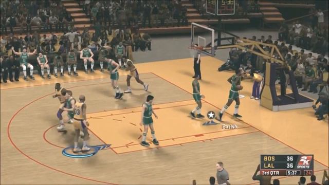 NBA 2K12 Greatest mode: 1987 Celtics vs. 1987 Lakers - Rivalry Is Skin Deep смотреть онлайн
