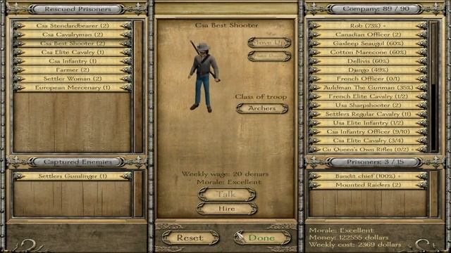 Mount & Blade 1860's Old America Mod as Settlers Part 85 More Fort Issues смотреть онлайн