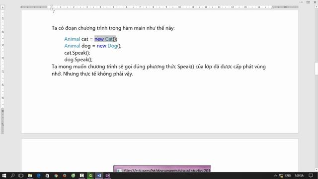 [Khóa học lập trình hướng đối tượng C#] - Bài 6: Đa hình | HowKteam смотреть онлайн