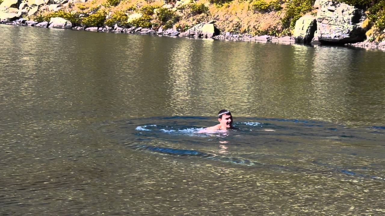 Архыз. Купание в озере на хребте Малая Дукка | Arkhiz