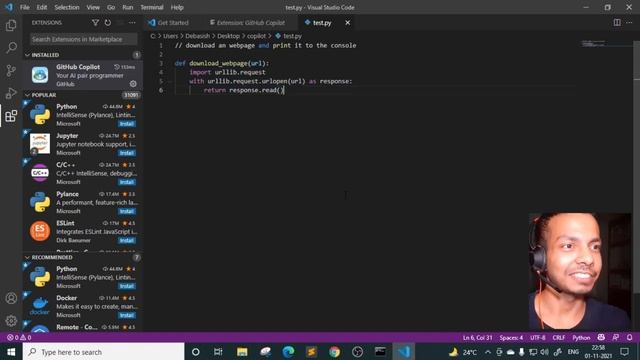 GitHub Copilot Tutorial - Hacker’s Best AI Powered Programmer Friend? смотреть онлайн