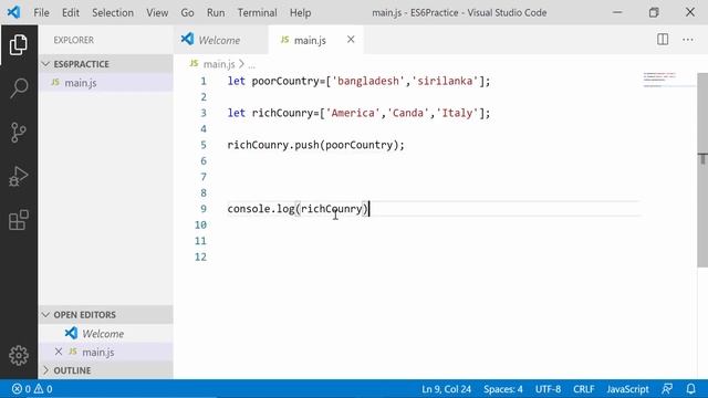 JavaScript Tutorial Bangla ES6 | Without Spread Operator Part 06 смотреть онлайн