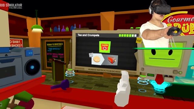 COOKING IN VR SIMULATOR! смотреть онлайн