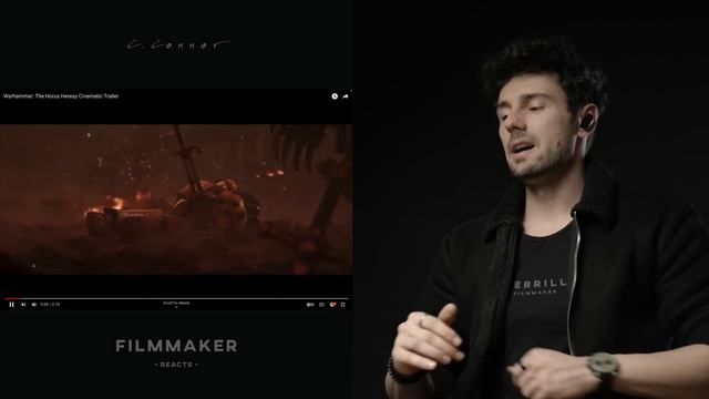 FILMMAKER REACTS TO WARHAMMER 40K HORUS HERESY CINEMATIC! смотреть онлайн