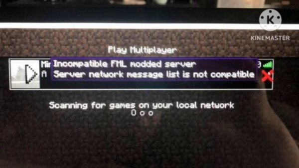 Fix Incompatible FML Modded Server Mod List Is Not Compatible On Minecraft Problem Solve