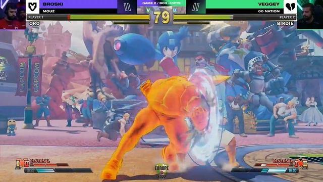 Broski (Oro) vs. Veggey (Birdie) - BO3 - Street Fighter League Pro-EU 2022 playoffs смотреть онлайн