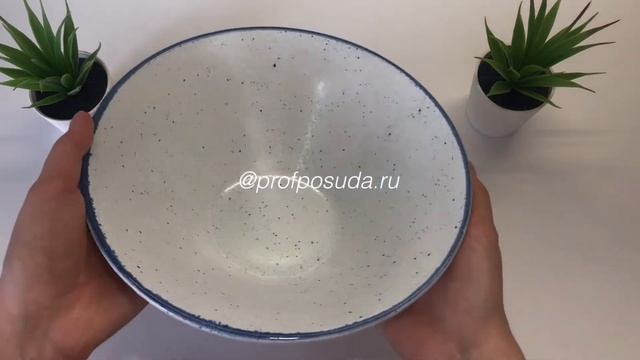 Organica Mare Tognana: белая посуда с синей каемкой смотреть онлайн