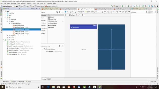 Android Responsive Design | Class 51.2 Separate Layout XML For Different Screen Size смотреть онлайн