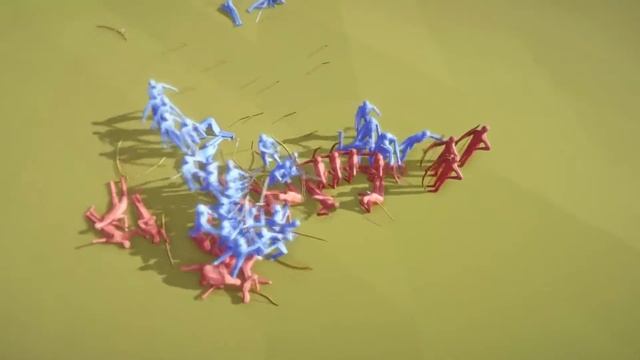 "Totally Accurate Battle Simulator" Великое противостояние физики и глупого ИИ. смотреть онлайн