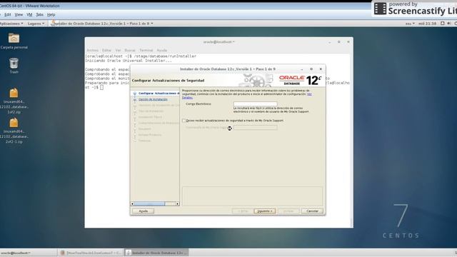 installing Oracle 12c release 1 on Centos 7 - Part 3 смотреть онлайн