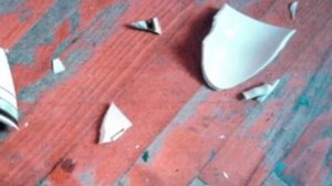 Звук разбивающейся кружки тарелки Sound smashing plates mugs