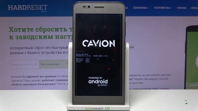 Режим восстановления на Cavion Base 5.0 / Рекавери на Cavion Base 5.0 смотреть онлайн